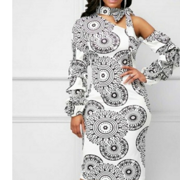 Off Shoulder Dress - Picture 1 of 5